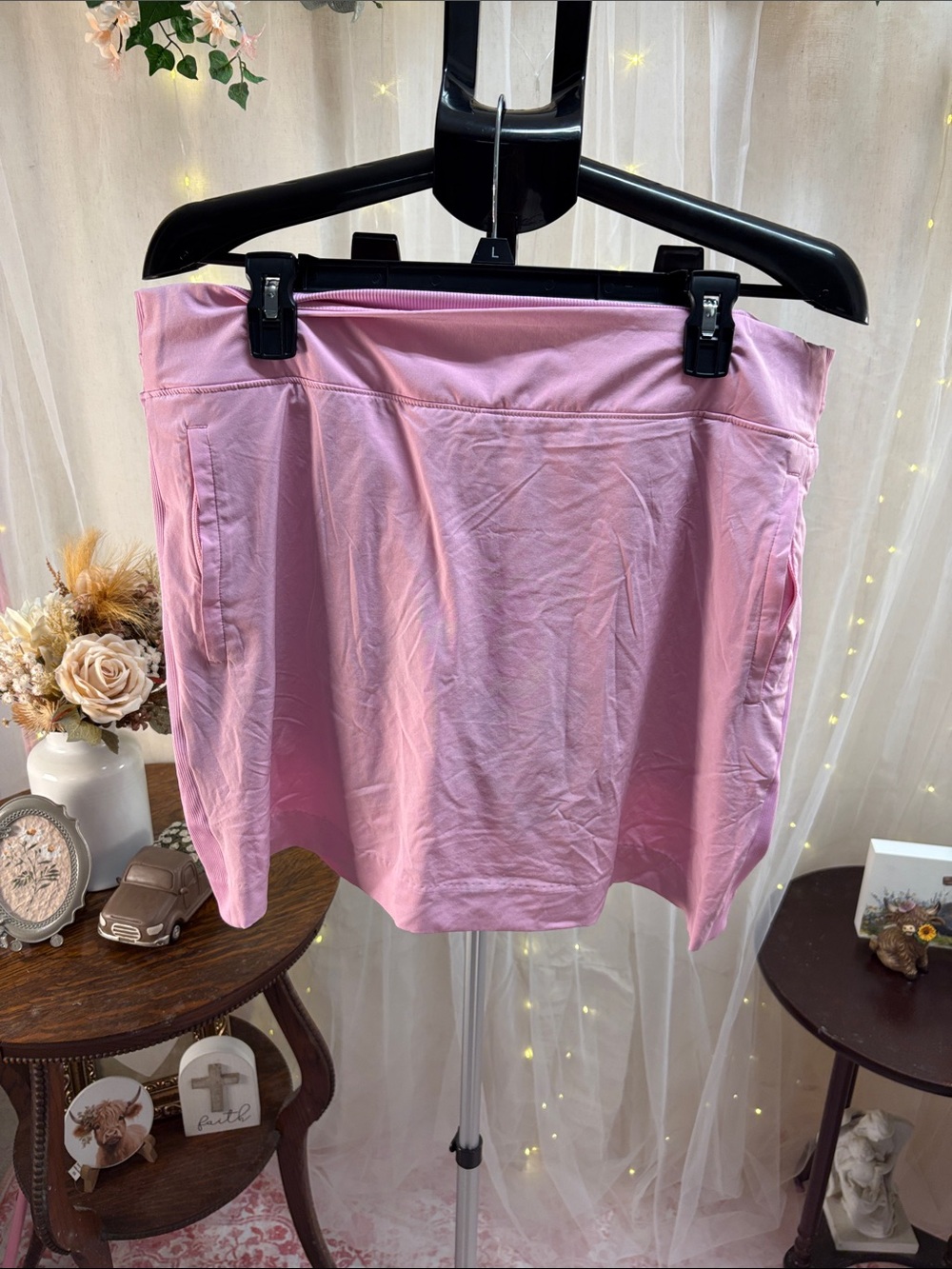 Pink Women's Skirt - Classic A-Line Style